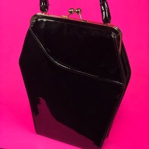 To Die For Coffin Purse in Black